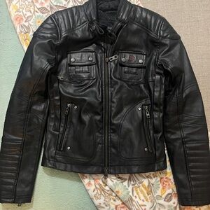 Women’s Harley Black Leather Jacket
